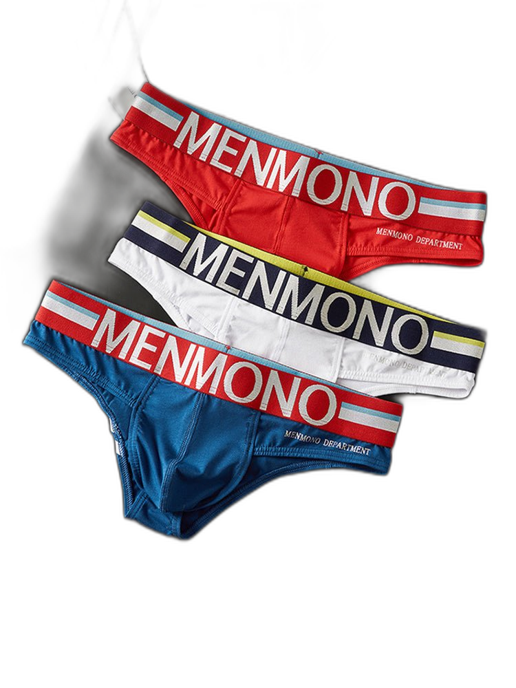 2-pack Men's Sexy Slim Fit Fashion U-convex Bikini