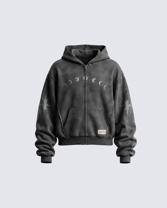 Unicorn – Street Hoodie – Dark Grey