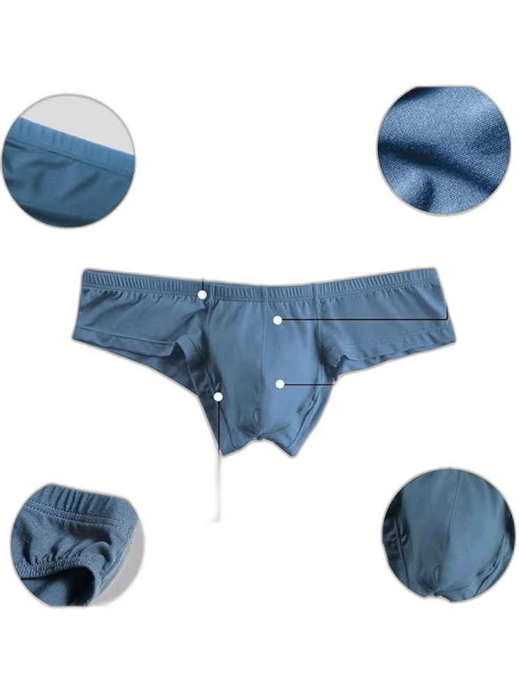 2 Pack Big Support Pouch Modal Men's Briefs