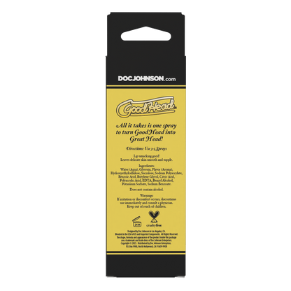 GoodHead Juicy Head Cocktails Dry Mouth Spray Lemon Drop 2 oz.
