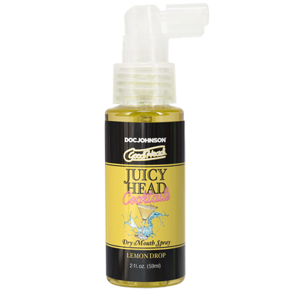 GoodHead Juicy Head Cocktails Dry Mouth Spray Lemon Drop 2 oz.