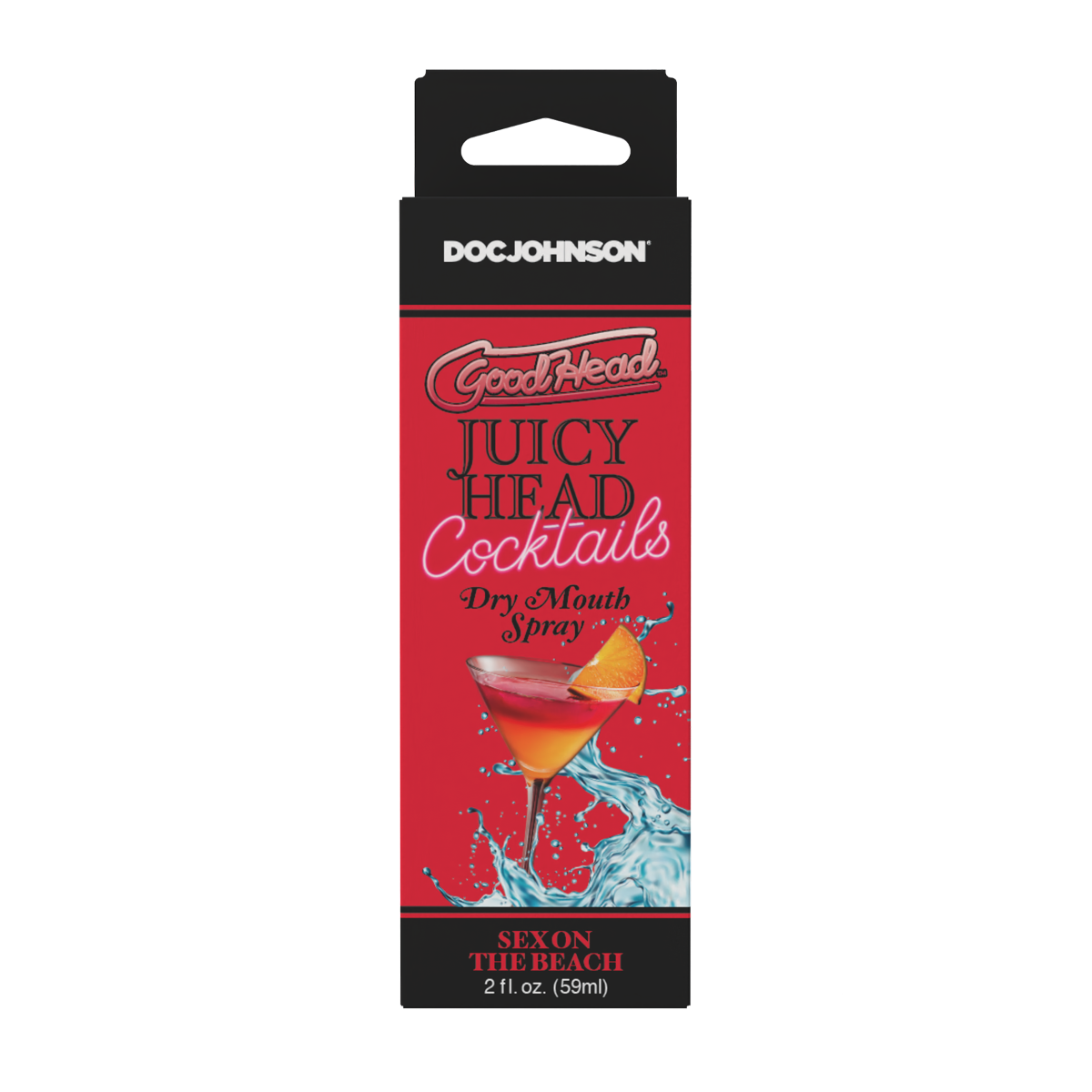 GoodHead Juicy Head Cocktails Dry Mouth Spray Sex on the Beach 2 oz.