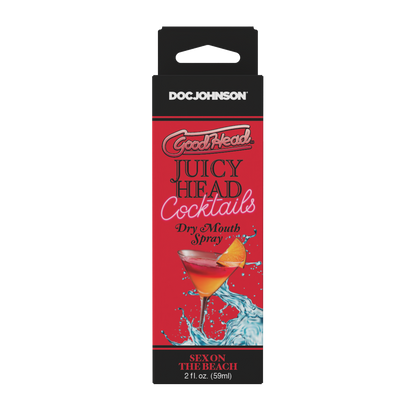 GoodHead Juicy Head Cocktails Dry Mouth Spray Sex on the Beach 2 oz.