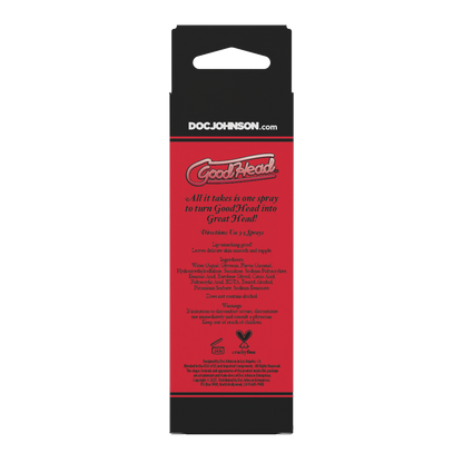 GoodHead Juicy Head Cocktails Dry Mouth Spray Sex on the Beach 2 oz.