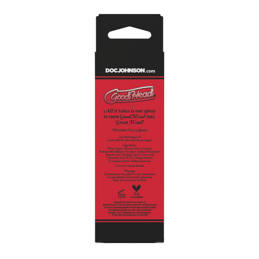 GoodHead Juicy Head Cocktails Dry Mouth Spray Sex on the Beach 2 oz.