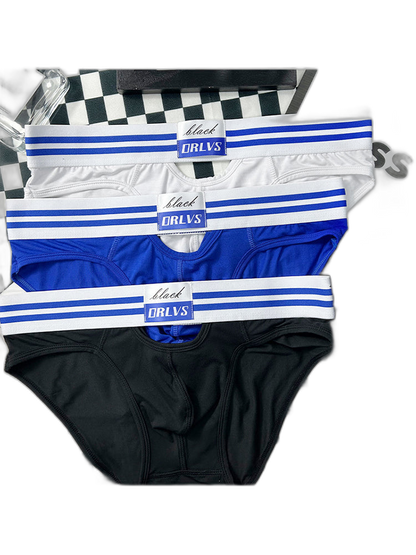 2 Pack Men's Low-Rise Breathable Modal briefs
