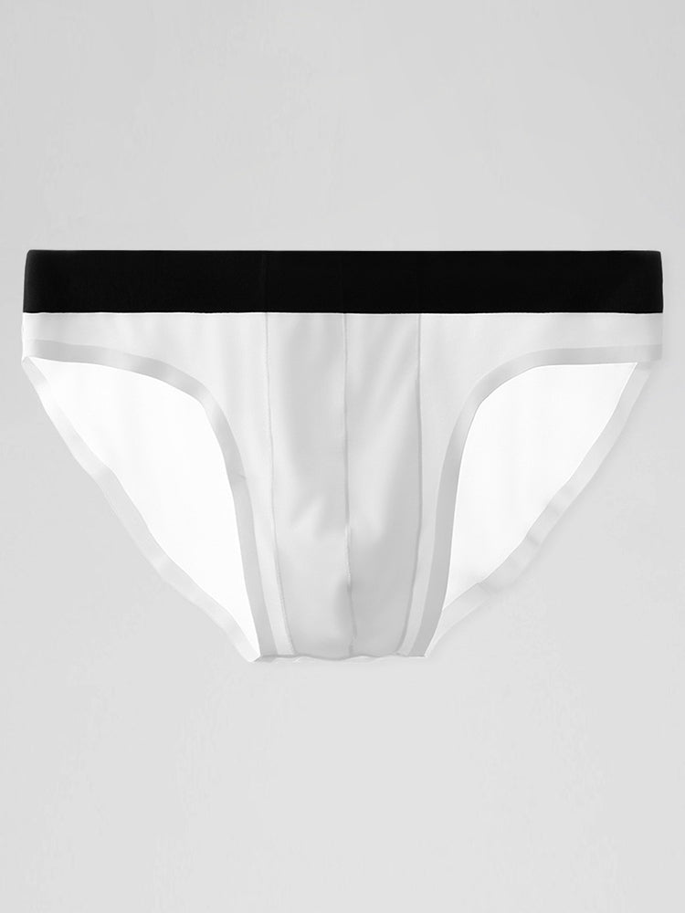 4 Pack Ice Silk Seamless Men's Briefs
