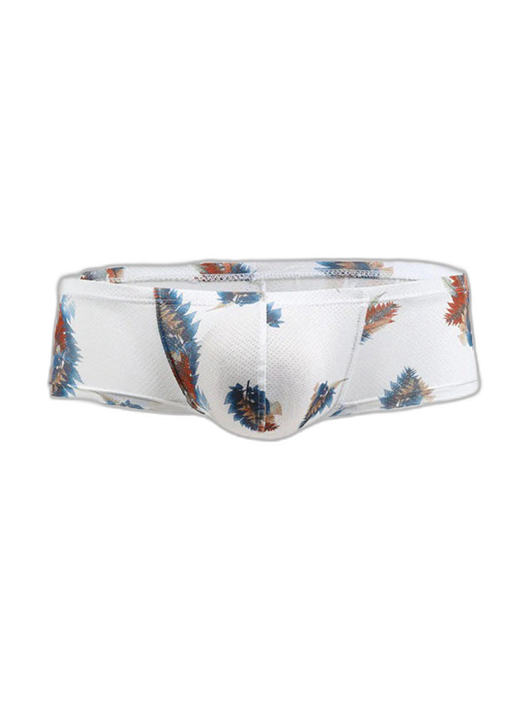 4 Pack Men's U-Pouch Low-Rise Moisture-Wicking Trunks