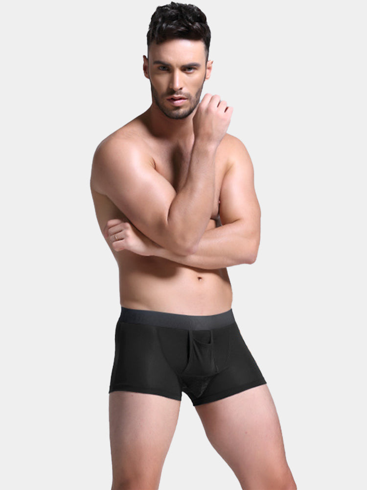 Aoelemen 2 Pack Separate Dual Support Pouch Men's Underwear