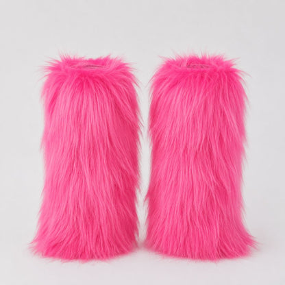 Fluffy Fantasy Leg Warmers