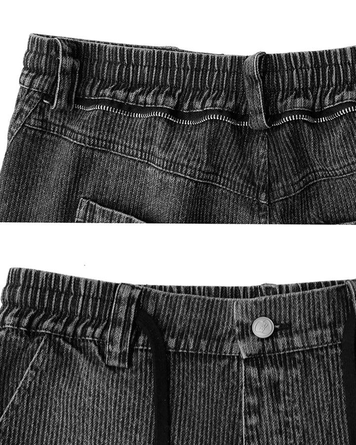 KIIKIO Baggy Cargo Jeans