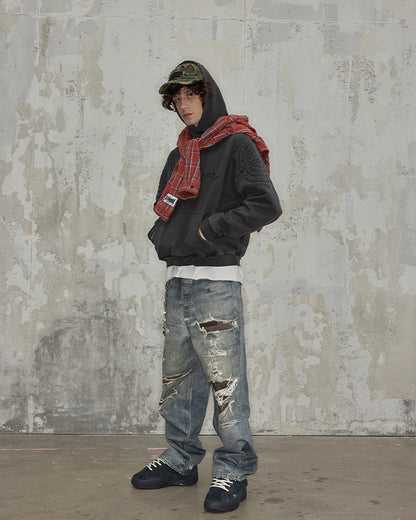 KIIKIO Y2K Star Graphic Flared Jeans