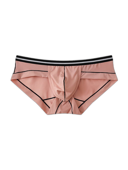3 Pack Men's Semi-Transparent Comfortable Soft Skin-Friendly Minimalist Briefs