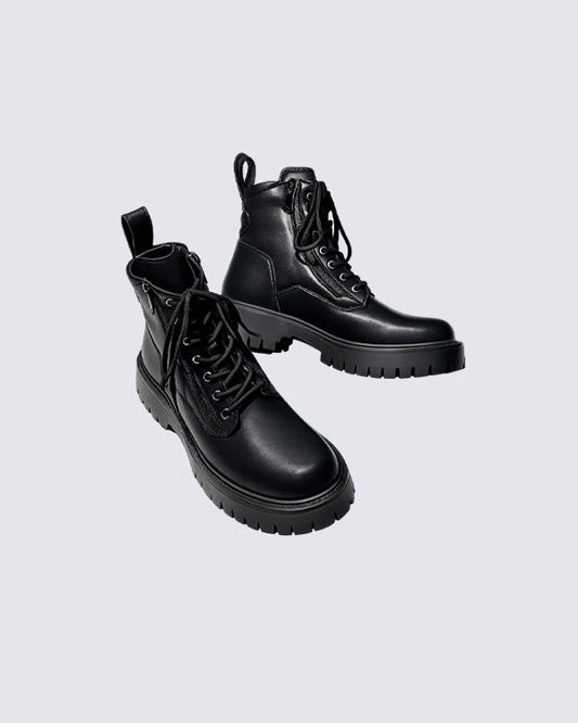 Side-Zip Workwear Martin Boots New