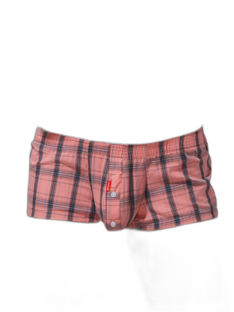 2 Pack Men's Supportive Large Pouch Odor-Resistant Antibacterial Seamless Boxer Shorts