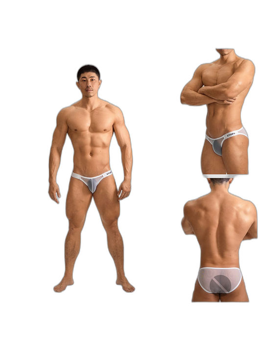 2 Pack Men's Sexy Mesh Bikini – Sheer & Breathable