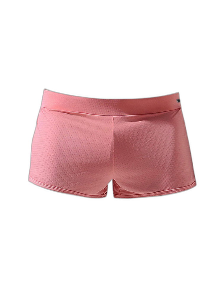 Men's Breathable Mesh Boxer Shorts With Separate Pouch