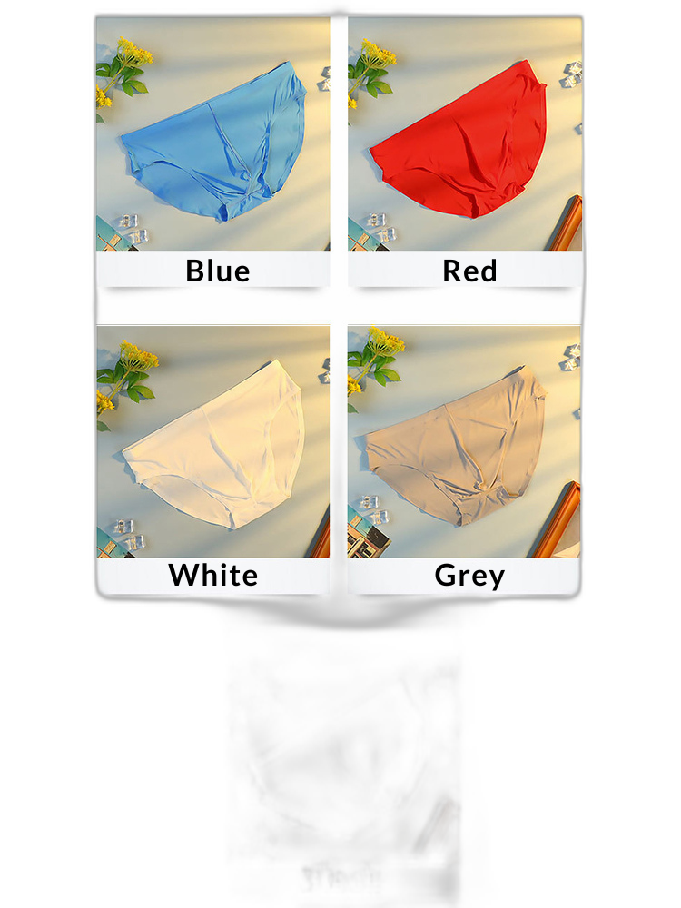 Men's Breathable Seamless Thin Briefs