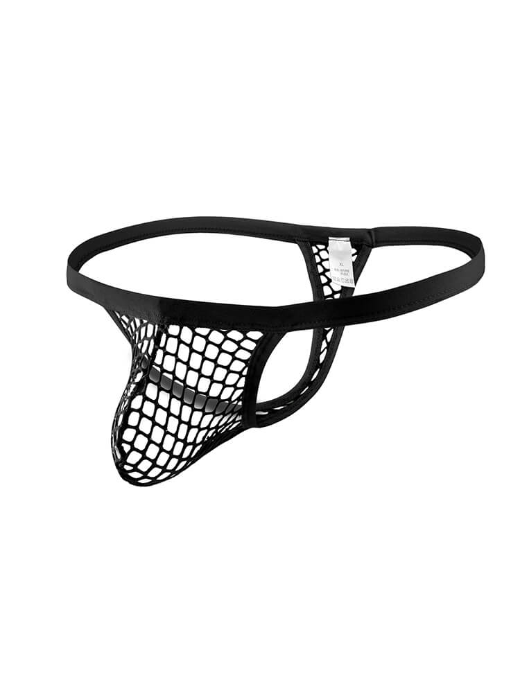 Men's Hollow Mesh See-Through Sexy Thong