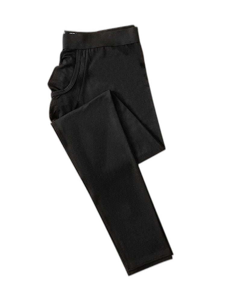 Men's Split-opening Pouch Thermal Pants