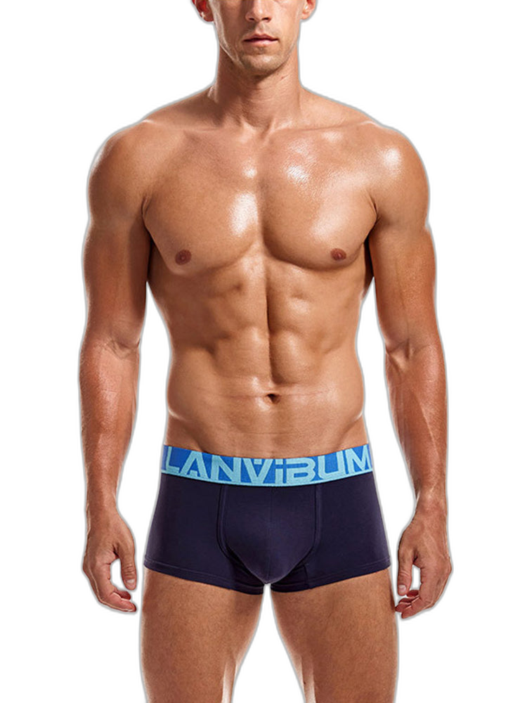 2 Pack Men's Breathable Big Pouch Trunks
