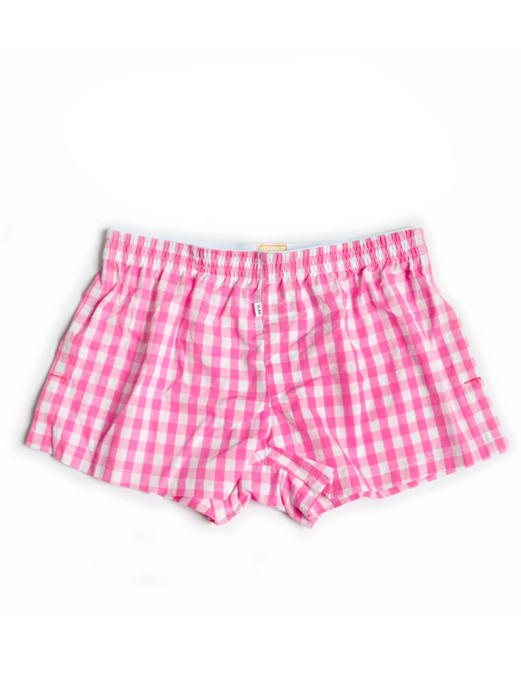 D.M Men's Fashion Low Waist Striped Cotton Home Shorts