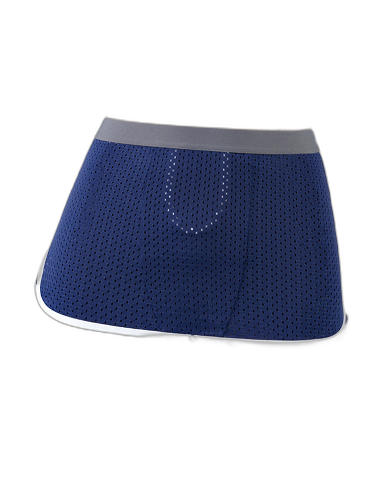 Men's  Button Casual U-Shaped Roman Skirt Dual-Purpose Arrow Pants Underwear