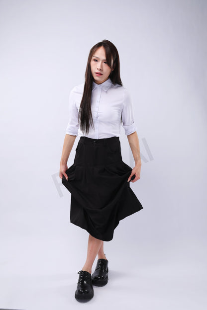 Minimalist Long Skirt