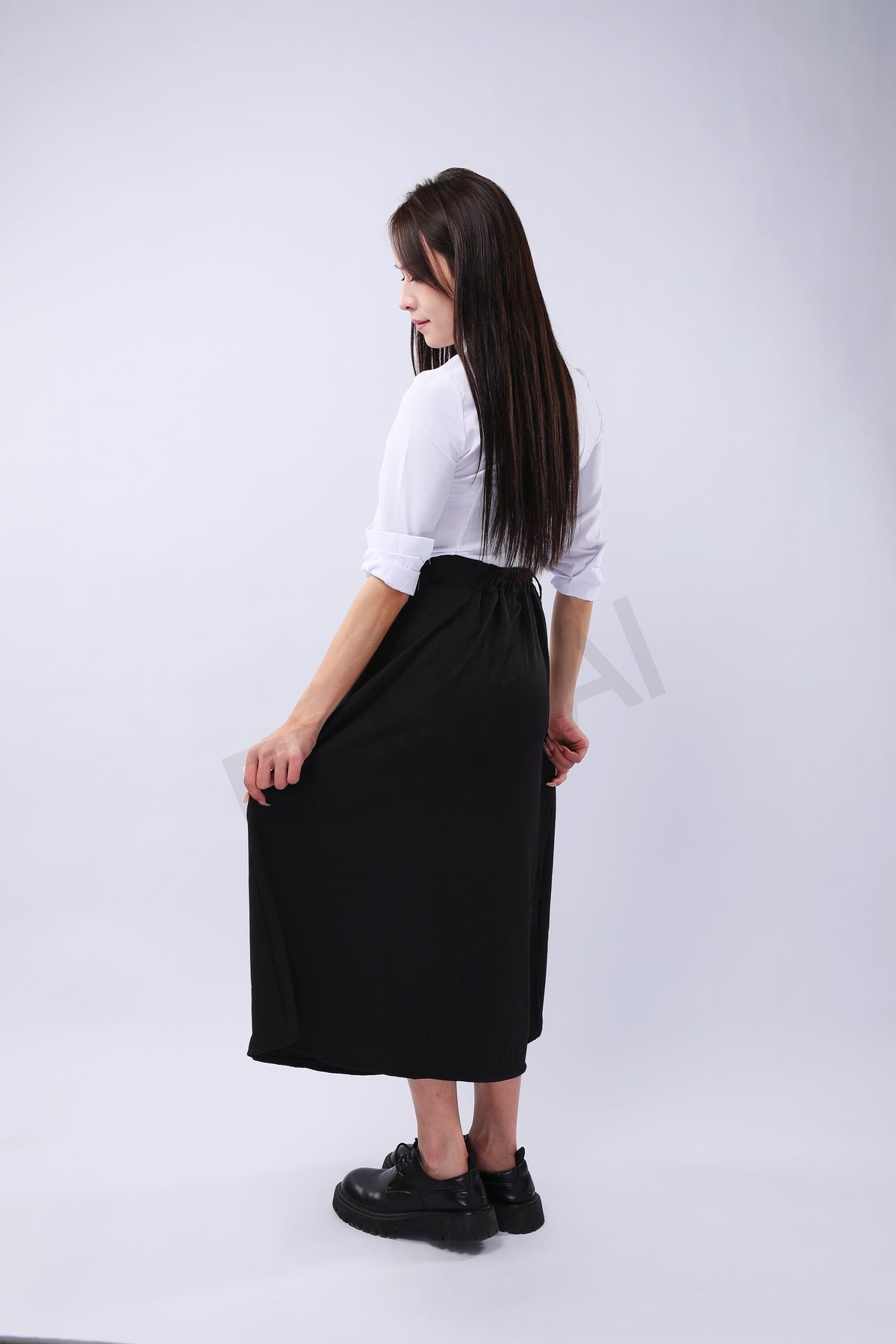 Minimalist Long Skirt