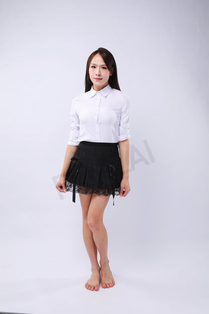 Bowknot & Lace Skirt