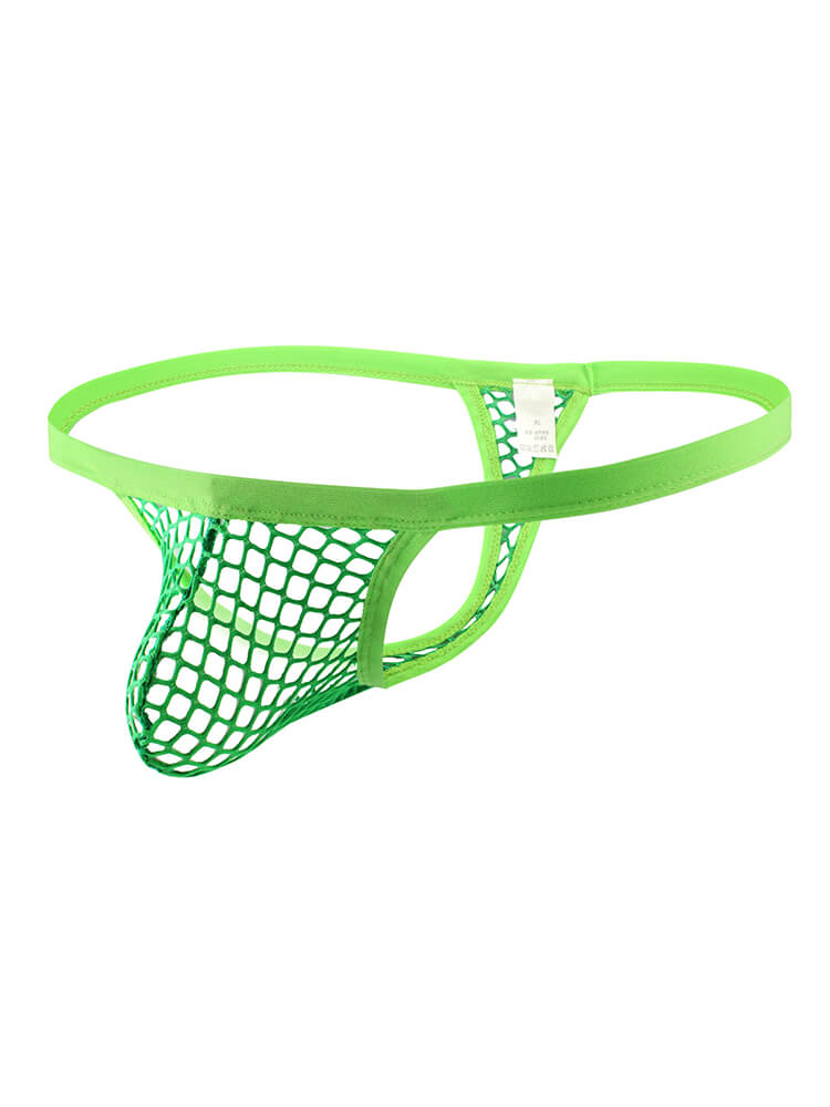 Men's Hollow Mesh See-Through Sexy Thong