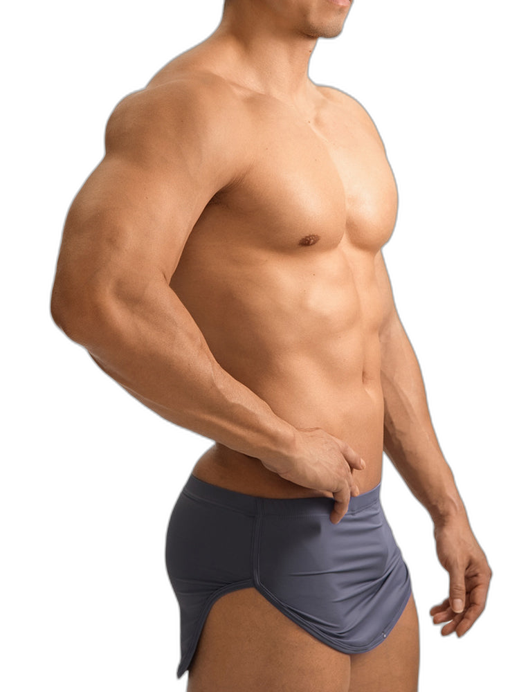 Men's Detachable Ice Silk Underwear Home Pants