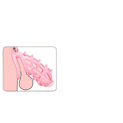 Gorse - Spiked Cock Cage - Chastity Cage With Urethral Sound