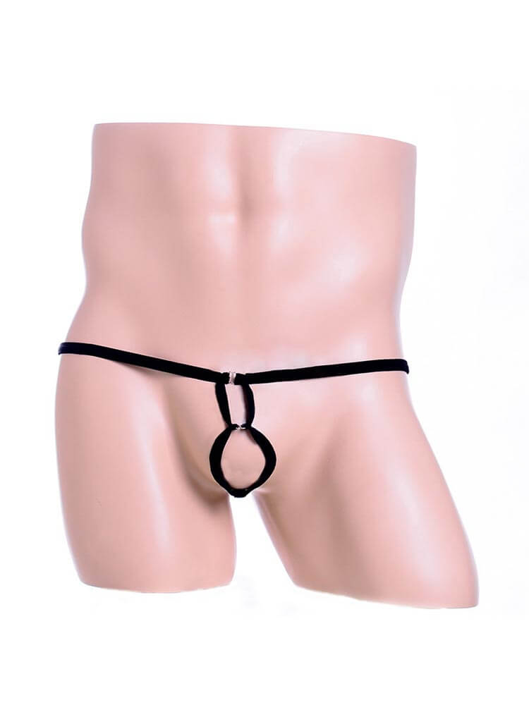 Men's Sexy Front Cutout Thin Straps Thong