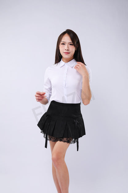 Bowknot & Lace Skirt