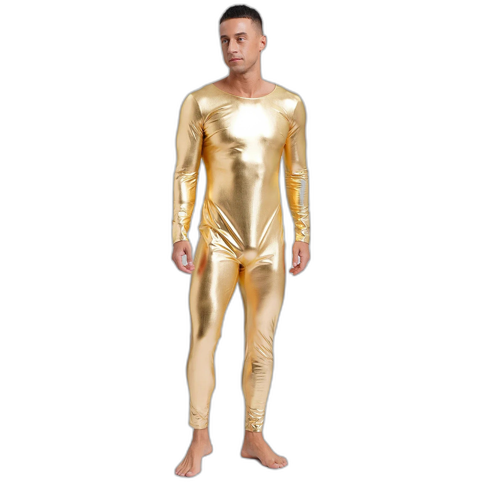 Galactic Vogue Metallic Bodysuit