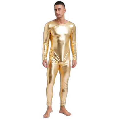 Galactic Vogue Metallic Bodysuit