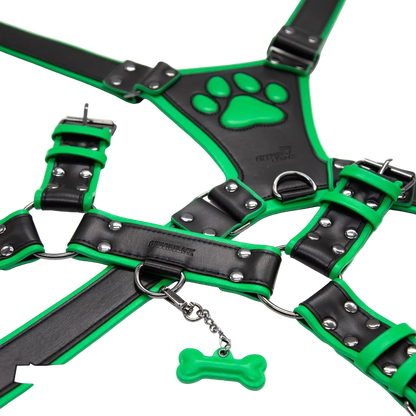PU Leather Puppy Harness