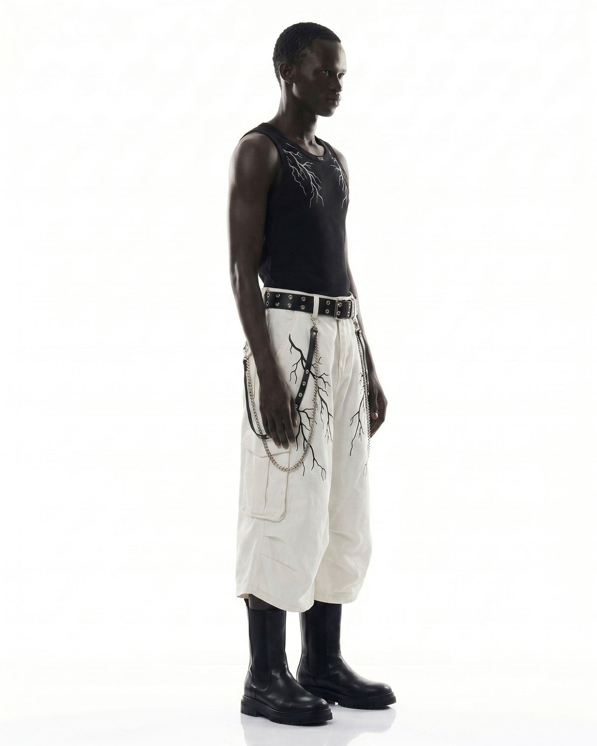 LIGHTNING Series | Street Style Ribbed Tank Top