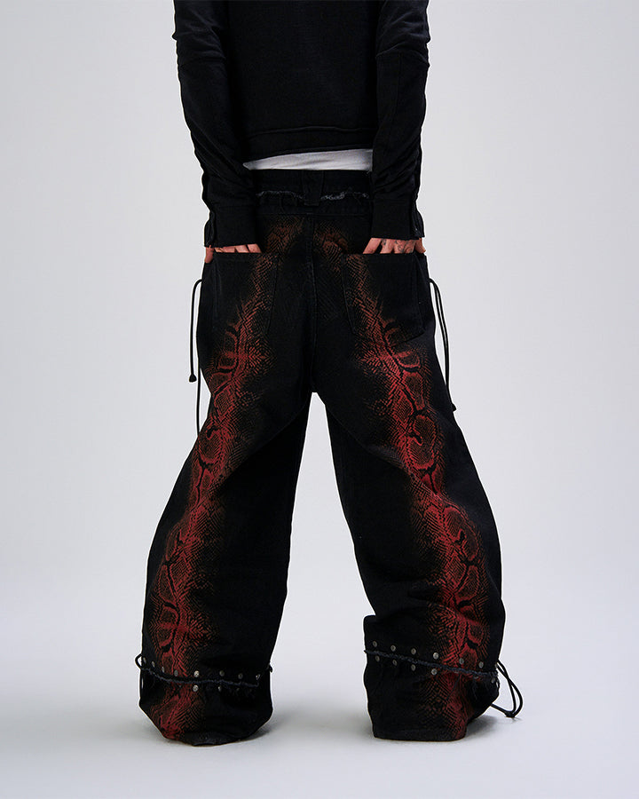 KIIKIO Dark Washed Jeans