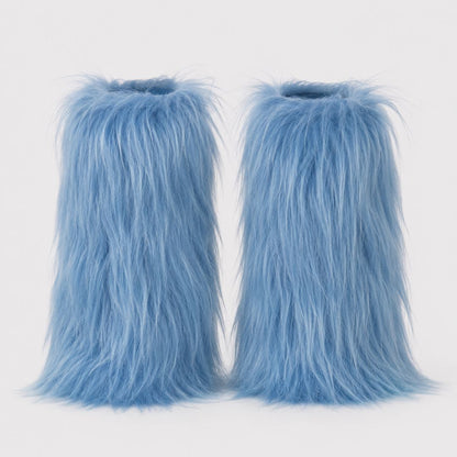 Fluffy Fantasy Leg Warmers