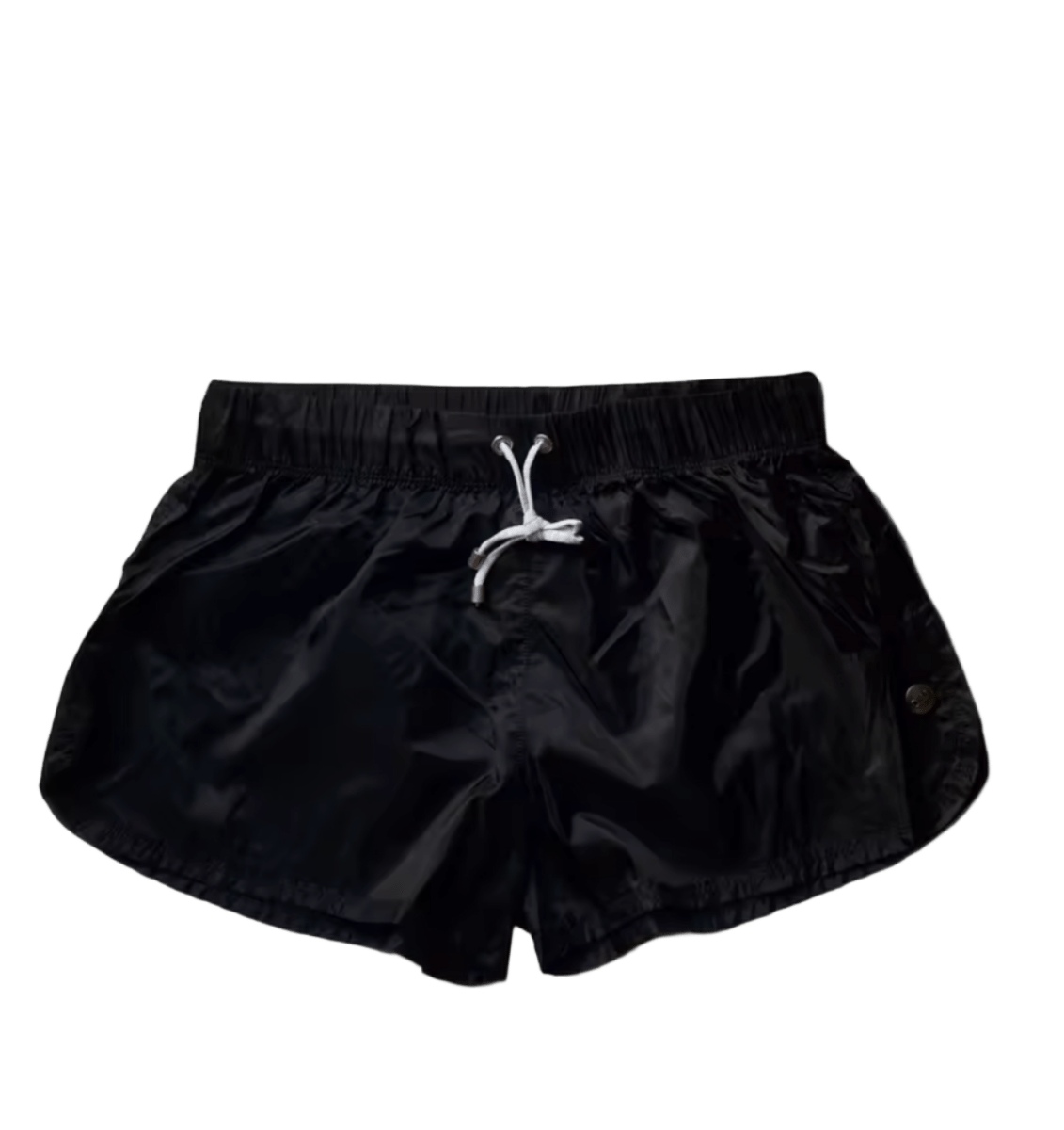 Dog & Master Low Waist Translucent Shorts Black