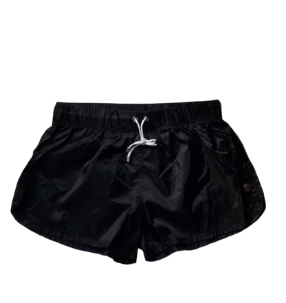 Dog & Master Low Waist Translucent Shorts Black