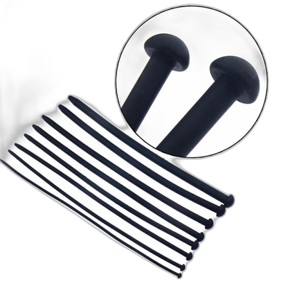 Smooth Silicone Urethral Sounding Set - 8 Pcs