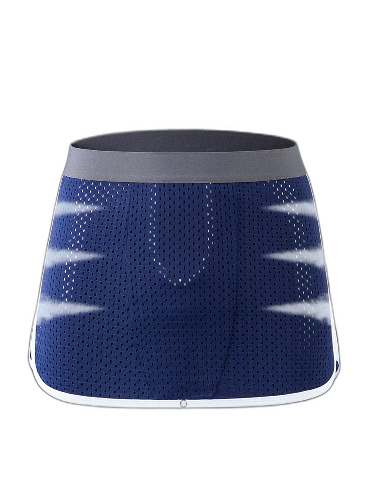 Men's  Button Casual U-Shaped Roman Skirt Dual-Purpose Arrow Pants Underwear