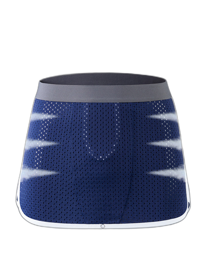 Men's  Button Casual U-Shaped Roman Skirt Dual-Purpose Arrow Pants Underwear