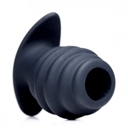 Hive Ass Tunnel Silicone Ribbed Hollow Anal Plug