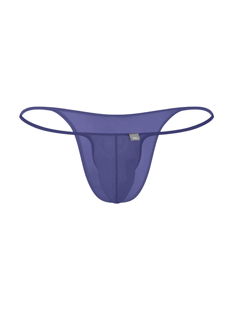 Men's Sexy Low-Rise Prominent Pouch Thong