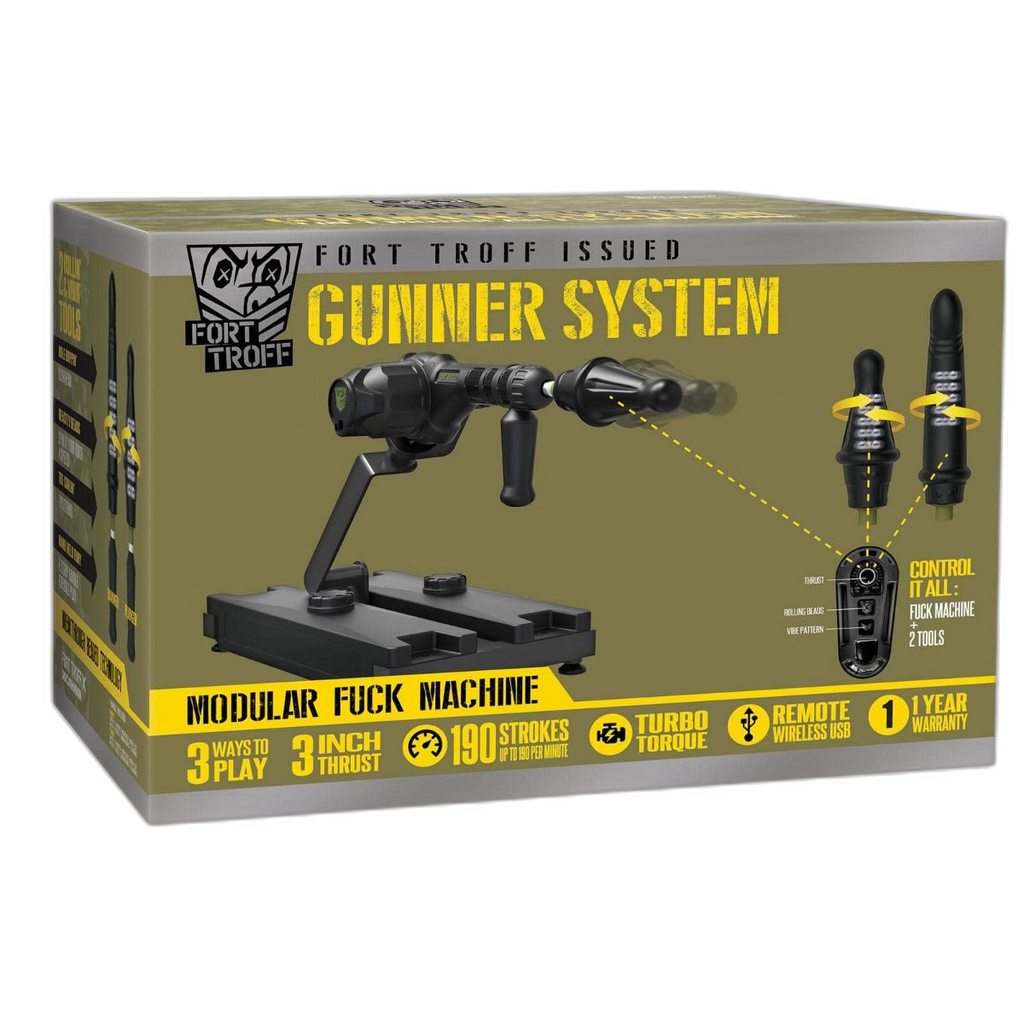 Fort Troff Gunner 3 in 1 Modular Sex Machine