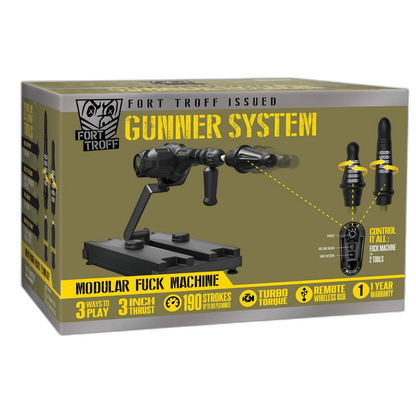 Fort Troff Gunner 3 in 1 Modular Sex Machine